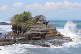 Tanah Lot temple in Bali